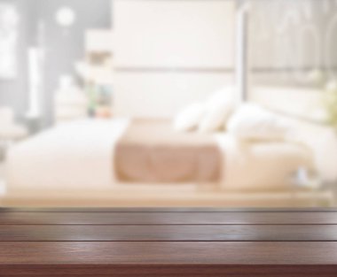 Yatak odasındaki Masa Üstü ve Görüntü Arkaplanı