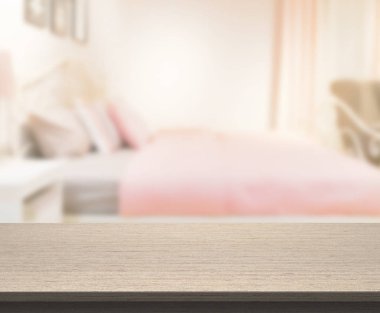 Yatak odasındaki Masa Üstü ve Görüntü Arkaplanı