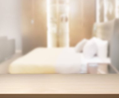 Yatak odasındaki Masa Üstü ve Görüntü Arkaplanı