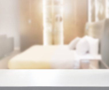 Yatak odasındaki Masa Üstü ve Görüntü Arkaplanı