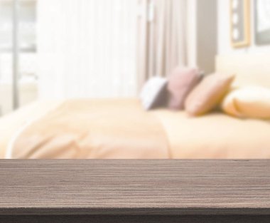 Yatak odasındaki Masa Üstü ve Görüntü Arkaplanı