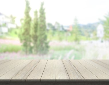 Masa üstü ve arka plan için bulanıklık yapısı