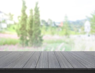 Masa üstü ve arka plan için bulanıklık yapısı