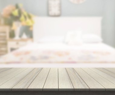 Yatak odasındaki Masa Üstü ve Görüntü Arkaplanı