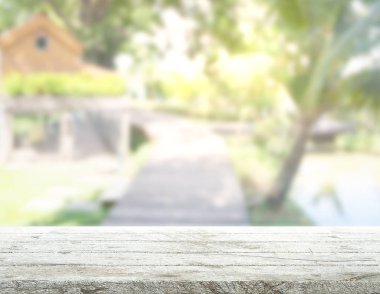 Masa üstü ve arka plan için bulanıklık yapısı