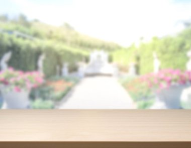 Masa üstü ve arka plan için bulanıklık yapısı