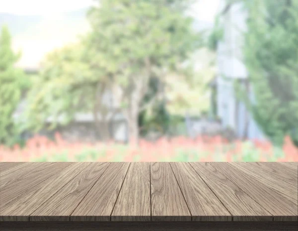 背景のテーブルトップとぼかしの性質 — ストック写真