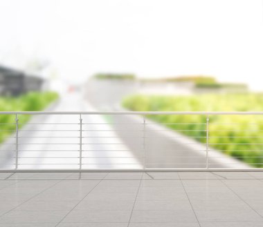 Balkon ve Teras dış arka plan bulanıklık