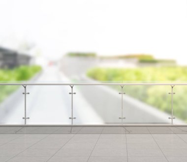 Balkon ve Teras dış arka plan bulanıklık