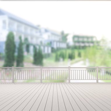 Balkon ve Teras dış arka plan bulanıklık