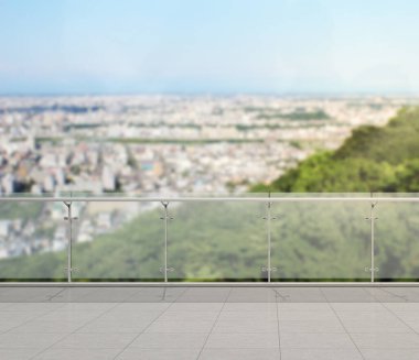 Balkon ve Teras bulanıklık dış arka plan