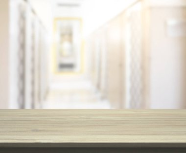 Masa üstü ve arka plan bulanıklık banyo