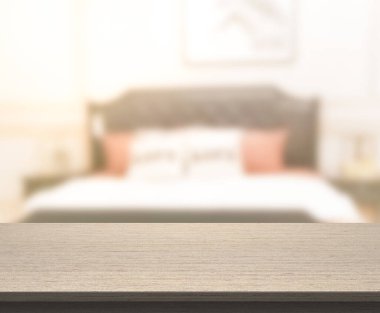 Yatak odasındaki Masa Üstü ve Görüntü Arkaplanı