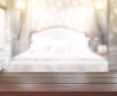 Yatak odasındaki Masa Üstü ve Görüntü Arkaplanı