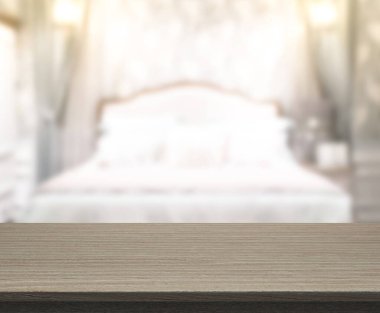 Yatak odasındaki Masa Üstü ve Görüntü Arkaplanı