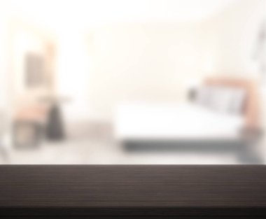 Yatak odasındaki Masa Üstü ve Görüntü Arkaplanı