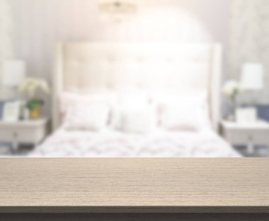 Yatak odasındaki Masa Üstü ve Görüntü Arkaplanı