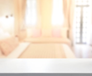 Yatak odasındaki Masa Üstü ve Görüntü Arkaplanı