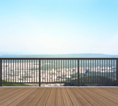 Balkon ve Teras bulanıklık dış arka plan