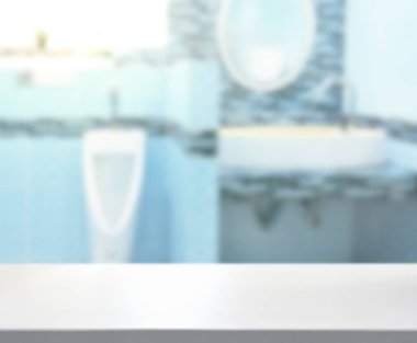 Masa üstü ve arka plan bulanıklık banyo