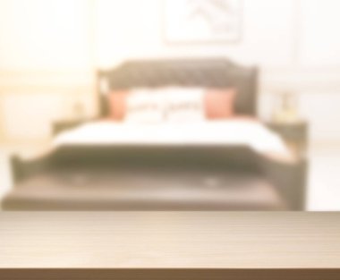 Yatak odasındaki Masa Üstü ve Görüntü Arkaplanı