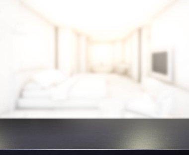 Yatak odasındaki Masa Üstü ve Görüntü Arkaplanı