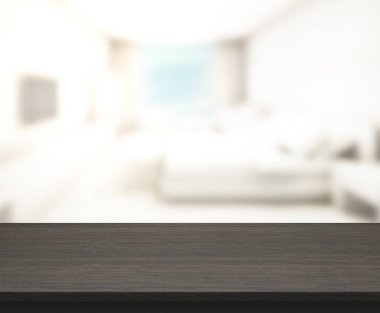 Yatak odasındaki Masa Üstü ve Görüntü Arkaplanı