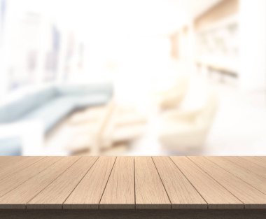 Masa Üstü ve Bulanık Restoran Arkaplan