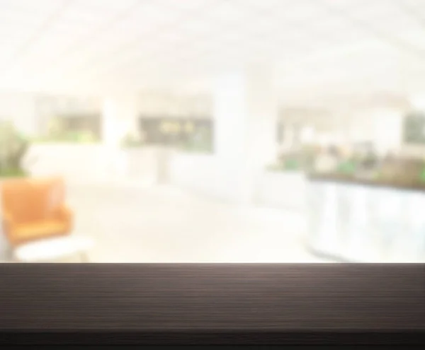 Table Top Blur Office Background — Stock Photo, Image