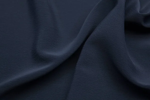 Zvlněná Šedozelená Textilie Textura Pozadí — Stock fotografie