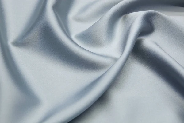 Wavy Satin Fabric Texture Background — Stock Photo, Image