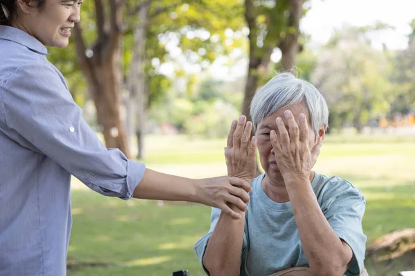 Sluta Nej Rör Inte Ansiktet Undvik Hand Röra Ansiktet Medan — Stockfoto