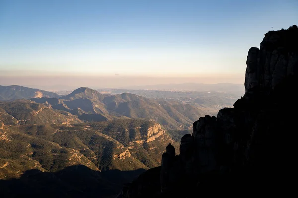 スペイン ・ カタロニアのモントセラト山の風景. — ストック写真