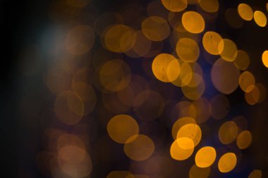 Altın soyut bokeh arkaplanı