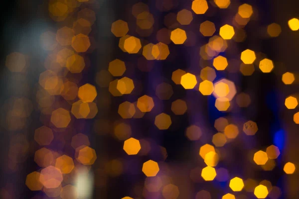 Ouro abstrato bokeh fundo — Fotografia de Stock