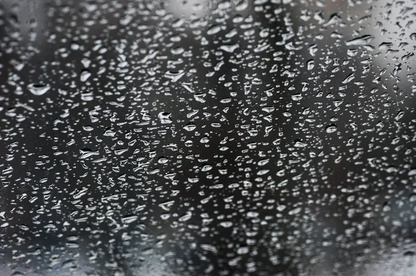 Gotas en el vidrio, ventana Fotos de stock libres de derechos