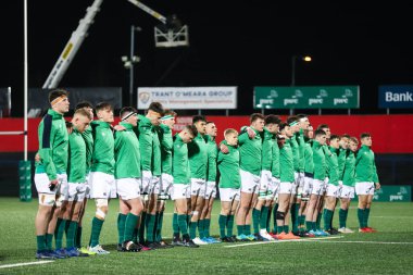 31 Ocak 2020, Cork, İrlanda: İrlanda ile İskoçya arasında İrlanda Bağımsız Parkı 'nda oynanan 20 Milletin Altında Maç.