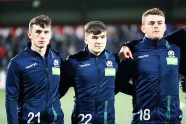 31 Ocak 2020, Cork, İrlanda: İrlanda ile İskoçya arasında İrlanda Bağımsız Parkı 'nda oynanan 20 Milletin Altında Maç.