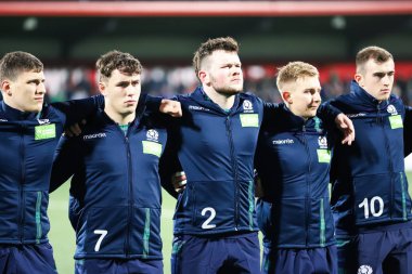 31 Ocak 2020, Cork, İrlanda: İrlanda ile İskoçya arasında İrlanda Bağımsız Parkı 'nda oynanan 20 Milletin Altında Maç.