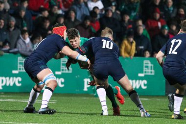 31 Ocak 2020, Cork, İrlanda: İrlanda ile İskoçya arasında İrlanda Bağımsız Parkı 'nda oynanan 20 Milletin Altında Maç.