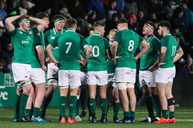 31 Ocak 2020, Cork, İrlanda: İrlanda ile İskoçya arasında İrlanda Bağımsız Parkı 'nda oynanan 20 Milletin Altında Maç.