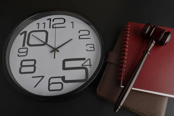 Gavel and book for Law conceptual — Stock Photo, Image