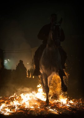 Hızla ateşlerde Kırma onun binici ile at
