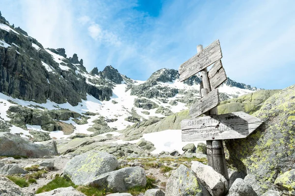 Orta dağ sistemi doruklarına Gredos denilen