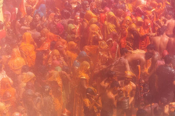 Baldeo Uttar Pradesh Indie Marca 2020 Obchody Święta Holi Świątyni — Zdjęcie stockowe