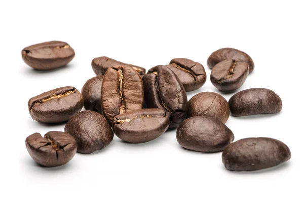 Coffee Beans White Background — Stock Photo, Image