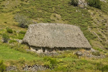 İspanya 'nın Asturias ilindeki Somiedo doğal parkı