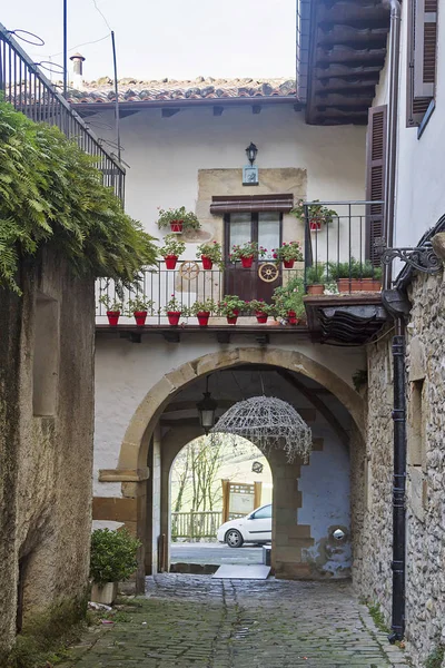 Mittelalterliche Stadt Segura Der Provinz Gipuzkoa Spanien — Stockfoto