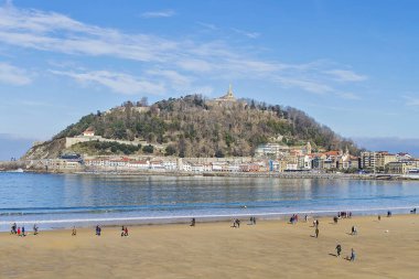 Bask ülkesinde San Sebastian şehri, İspanya