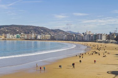 Bask ülkesinde San Sebastian şehri, İspanya